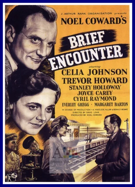 Brief Encounters   1940's Movie Posters Classic Cinema