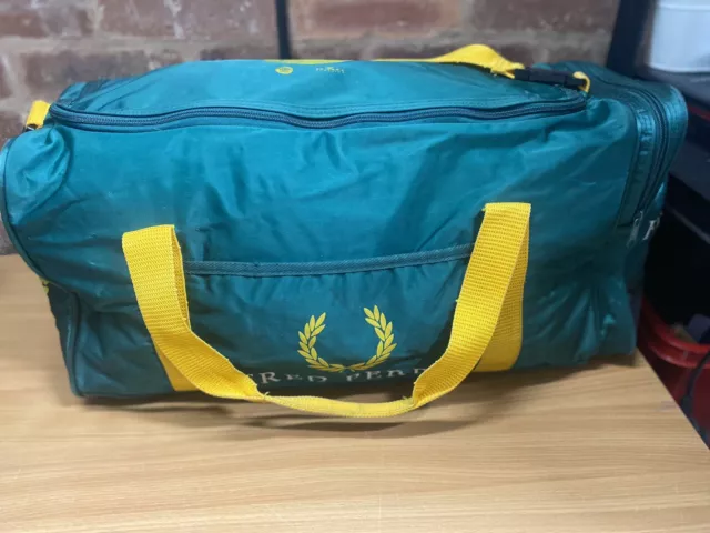 Fred Perry - 1992 Barcelona Olympics Opening Ceremony Holdall - Green & Gold