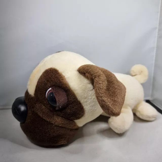 RARE Artlist The Dog Collection - Pug - Large Soft Plush Toy Brown & Cream Fawn