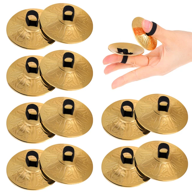 10 pz piatti dita Messico strumenti ornamentali percussioni bambini'
