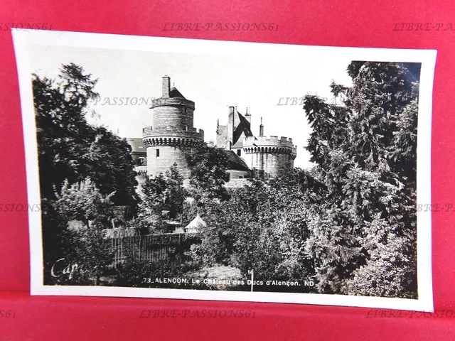 Cpa N°1217, Alençon, Orne, Le Château Des Ducs D'alençon