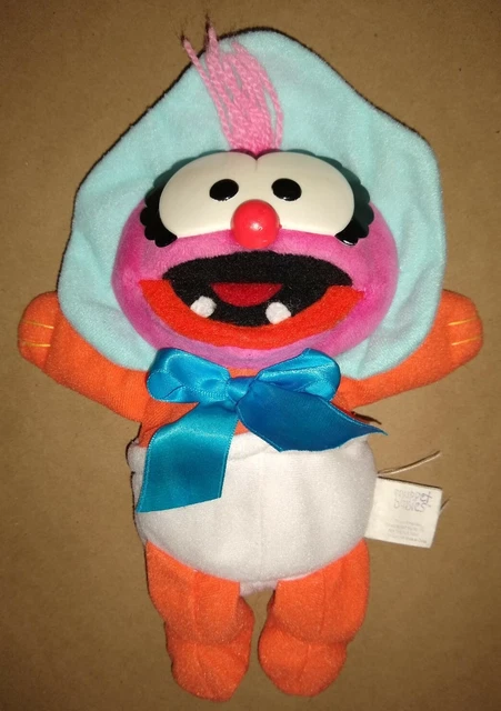 Jim Henson's Muppet Babies Plush Stuffed Bean Bag Animal Doll Toy Vintage 1997