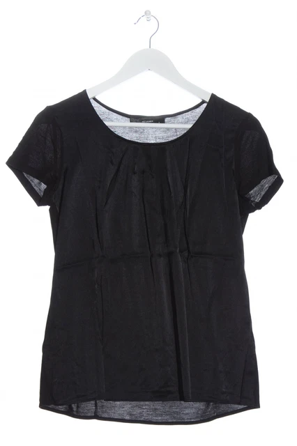 HALLHUBER Camicetta a maniche corte Donna Taglia IT 40 nero stile casual