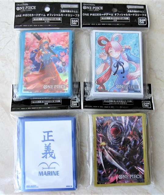 ONE PIECE CARD Game Yamato Uta Katakuri Navy lot set 4 packs cards