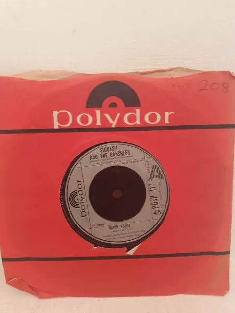 Siouxsie and the Banshees - Happy House 7" Vinyl Record