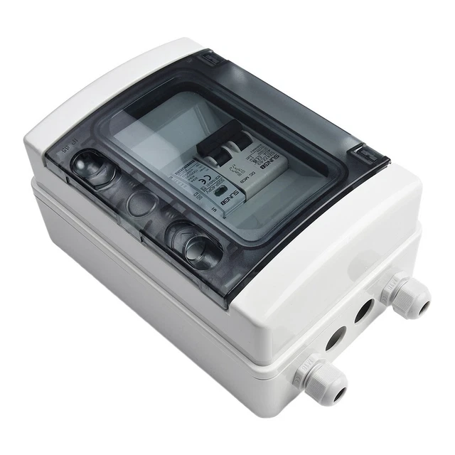 Yves Saint Laurent Cintura Interruttore Di Protezione DC Per Impianti Fotovoltaici - 1000V, 10A-125A, Colore Bianco/nero, Automatico Pulsar Solar - Foto 4