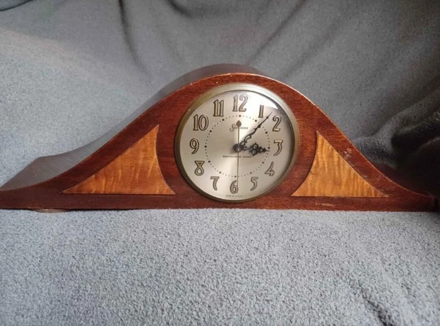 VINTAGE ART DECO 1940s Sessions Model 2C 3W Electric Mantle Clock! £48.