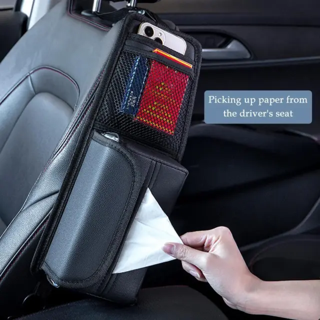 SEAT HANGING BAGS Car Seat Mesh Pocket Wear Resistant Side Car Seat V3X5  $17.79 - PicClick AU