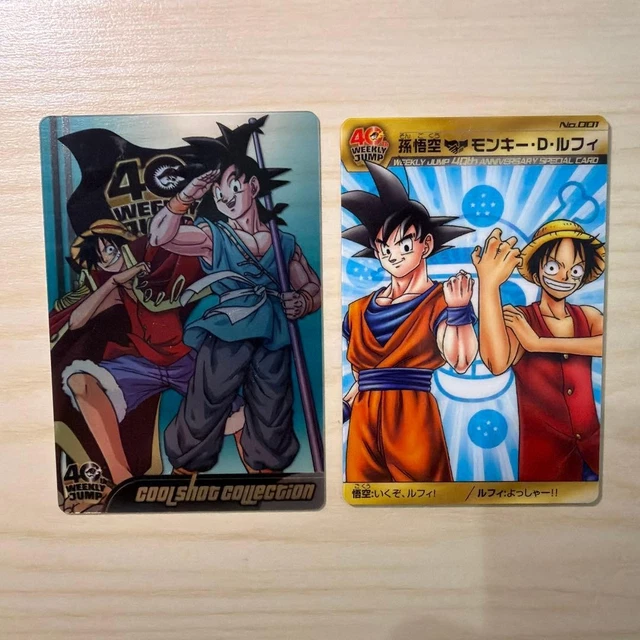 WEEKLY SHONEN JUMP 40th Anniversary Special Card Set 4-Card