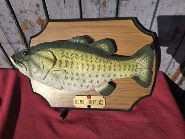 Big Mouth Billy Bass Vintage - Poisson Chantant Gemmy 1999 - NEUF Dans Boîte D'origine