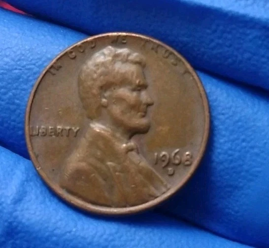 RARE 1968 D Penny “L On Rim” And Top Rim Error $141.01 - PicClick CA