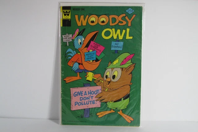 Woodsy Owl #5 Give A Hoot Don't Pollute - Whitman Comic Book 1974