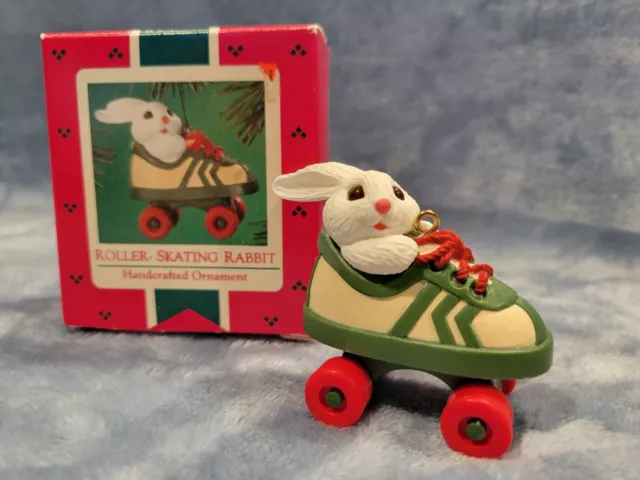 1984 Hallmark Keepsake Ornament - "Roller Skating Rabbit” Vintage