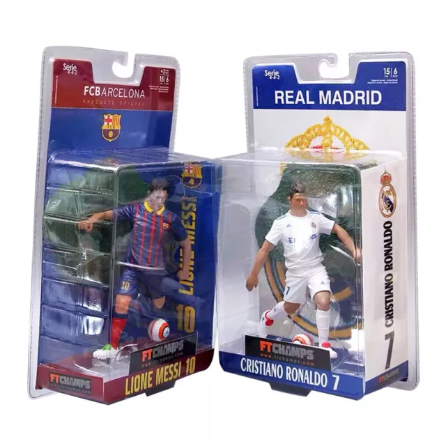 New Lionel Messi Soccer Football 10 Fútbol Club Barcelona Action Figure Display