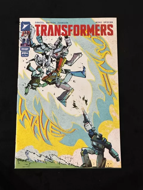 TRANSFORMERS #4 - SANFORD GRE VARIANT Daniel Warren Johnson Image 2023 4D