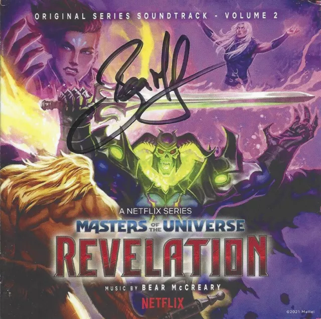 Masters Of The Universe: Revelation (2021) Vol.2 Score CD/Factory-Pressed/SIGNED