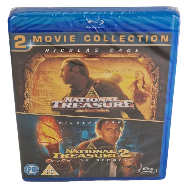 Benjamin Gates et le Livre des Secrets 2 Films Blu-ray [UK Import] Version Franç