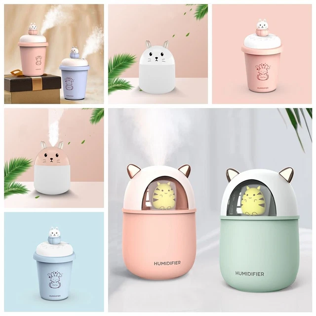 Voiture Mist Maker Veilleuses Humidificateur d&#39;air Diffuseur d&#39;arômes