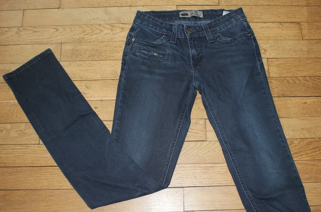 Jean Femme P&Y Taille 36 - Coupe Bootcut Classique - 100% Coton Bleu - Modèle Sarrah - En Très Bon état Occasion