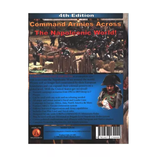 Hoplite Historical Mi  Corps Command Campaigns 4.0 - Warfare in the Age of New 2