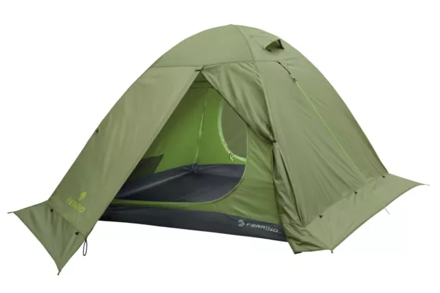 FERRINO - Tenda campeggio per 3 POSTI  Kalahari 3 stagioni - Verde + MATERASSINO