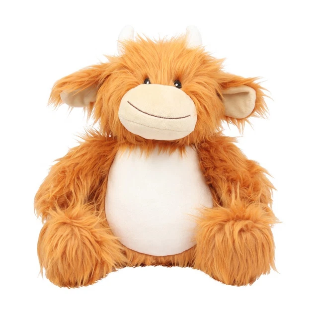 Mumbles Babies/Childens/Kids Zippie Highland Cow PC4034
