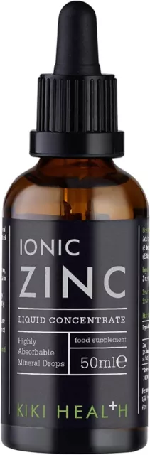 KIKI Health Ionic Zinc Liquid Concentrate - 50ml-7 Pack