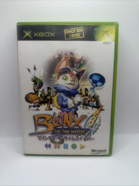 BLINX THE TIME Sweeper Keychain Figure Microsoft 2002 ‎Xbox Toy