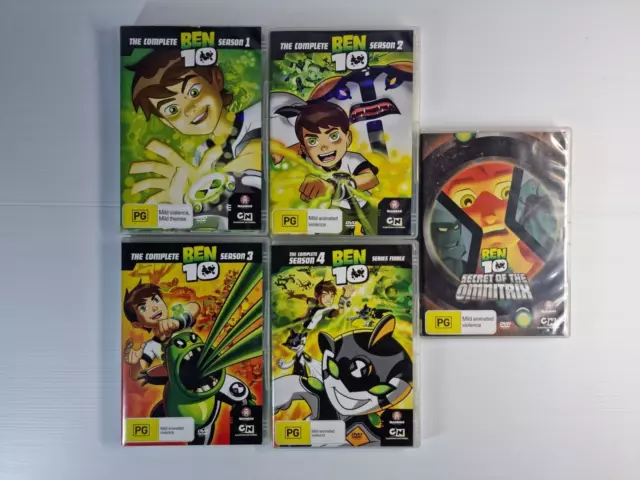 Ben 10 Omniverse TV Series Complete Volumes 1-5 (1 2 3 4 5) NEW DVD BUNDLE  SET