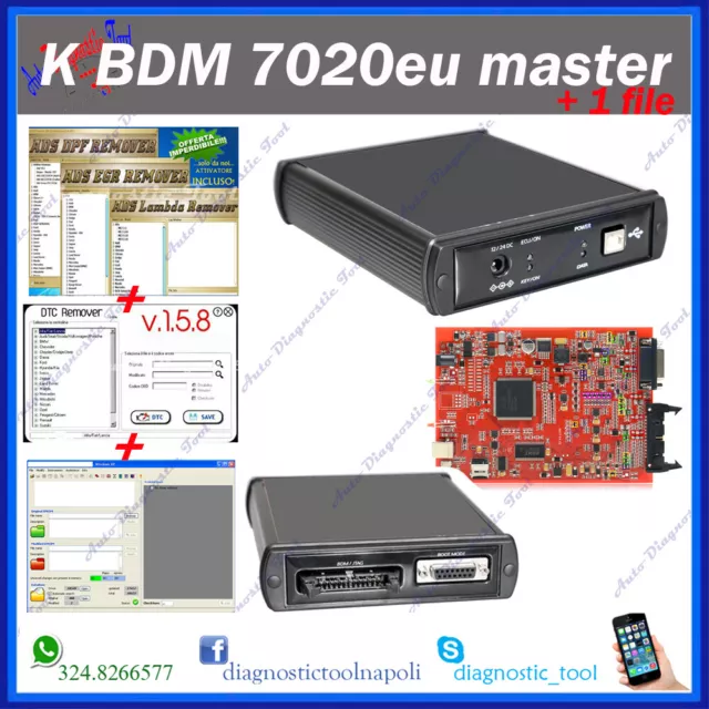 K Bdm  Programmatore Scrittura Ecu Centraline Da Banco Bdm Senza Limiti + Omaggi