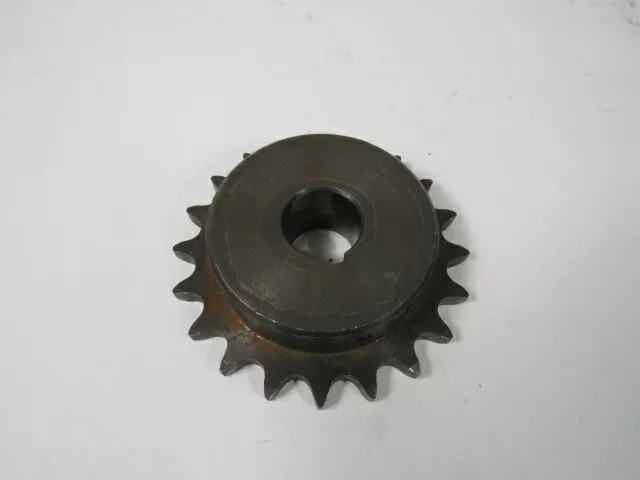 Tsubaki 50B20F-1 Roller Chain Sprocket 1"Bore 20T 50C 5/8"Pitch USED