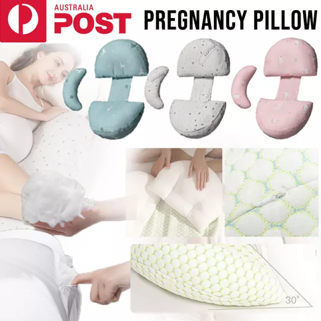 Pregnancy Pillow Body Support Belly Side Maternity Waist Support Cushion