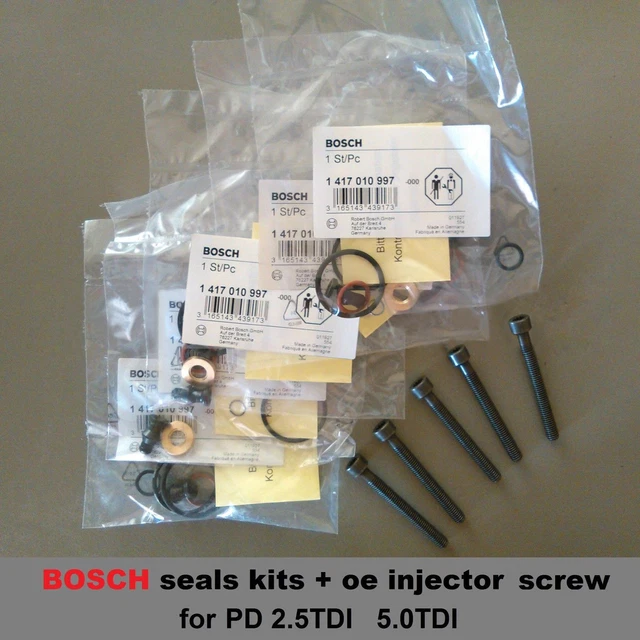 Pd Injecteur Réparation Kit + 5 Orig. Support Boulons VW Transporter T5 Multivan