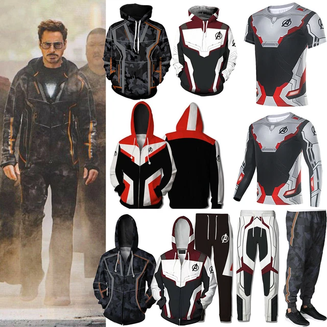 AVENGERS INFINITY WAR Tony Stark Iron Man Hoodie Sweatshirt