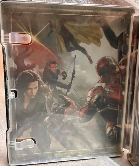 Steel Ceap MARVEL STEEL 3D Blu-ray Captain America Civil War Iron Man vs Cap ...