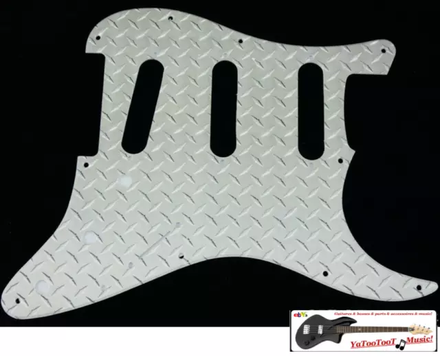 Neu Pickguard STRATOCASTER Sss - Platte Diamant - für Gitarre STRAT