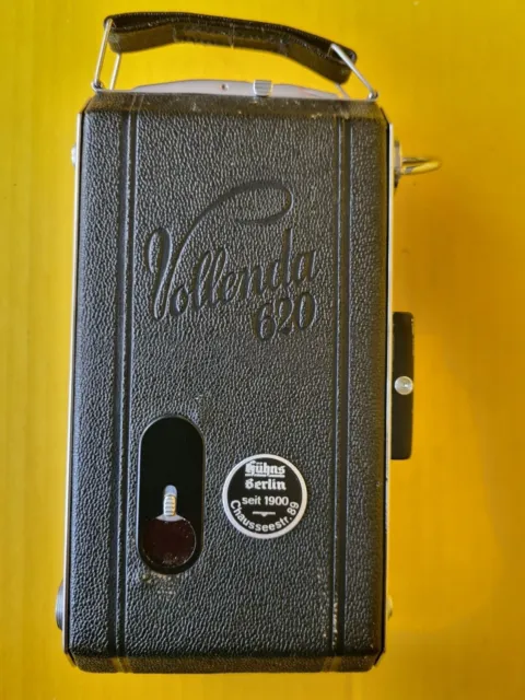 Kodak Vollenda 620 Kamera-Objektiv: Carl Zeiss Jena-Tessar f 10,5 cm, 1:4,5