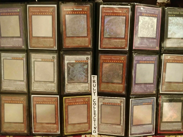 Yu-Gi-Oh! 200 Yugioh Cards Lot TCG Binder Holo Rares Deck Ghost!!! + Bonus