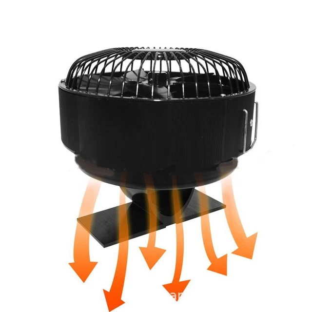Distribuzione efficiente del calore per ventilatore stufa risparmio sui costi di riscaldamento