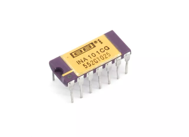 Burr-Brown 14-Pin Haut De Instrumentation Amplificateur INA101CG Vintage De Ic