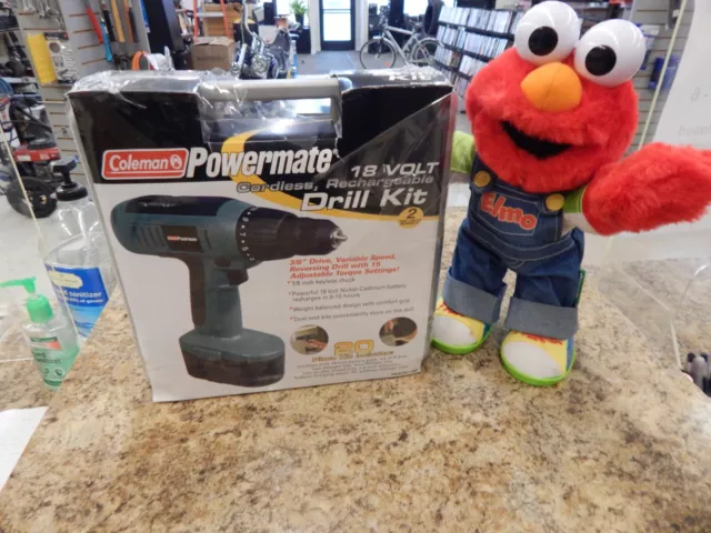 Coleman 18 volt cordless drill battery hotsell