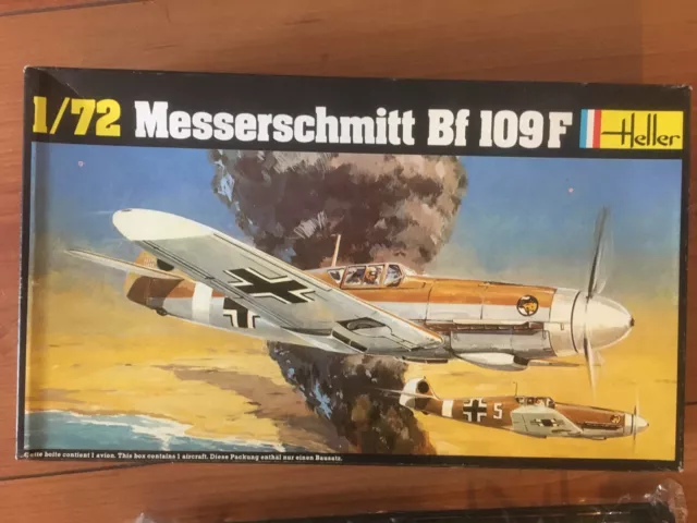 HELLER- Messerschmitt Bf-109 F  1/72e