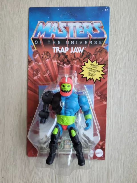 Masters of the Universe He-Man MOTU Origins Figur TRAP JAW NEU OVP MOC TrapJaw