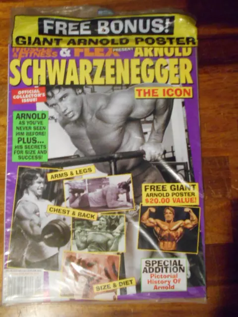 Arnold Schwarzenegger The Icon Muscle Fitness Flex Bodybuilding Magazine Eur 69 37 Picclick Fr Arnold Schwarzenegger The Icon Muscle Fitness Flex Bodybuilding Magazine Eur 69 37 Picclick Fr