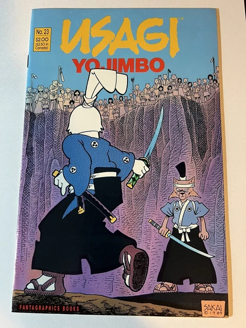 USAGI YOJIMBO #23 (1989) Fantagraphics Stan Sakai Comic TMNT VF/NM