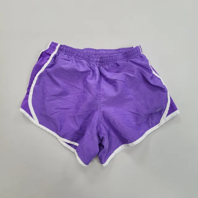 Nike Shorts Girls Large Purple Dri-Fit Tempo Gym Running Athletic Youth kids