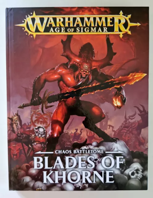 Warhammer Age Of Sigmar Battletome: Blades Of Khorne by Games Workshop (d335)