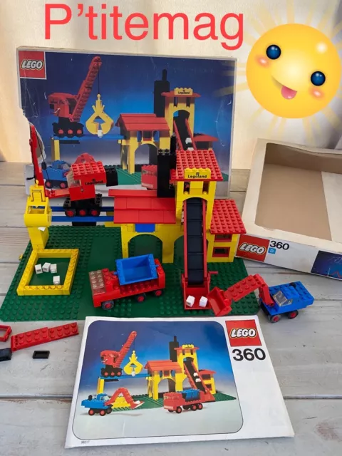 4pcs. LEGO System organisateur de boîte de tri 12.59x7.87x3.14 pouces  empilable rangeable bâtiment construction case rouge bleu vintage 60s70s -   France