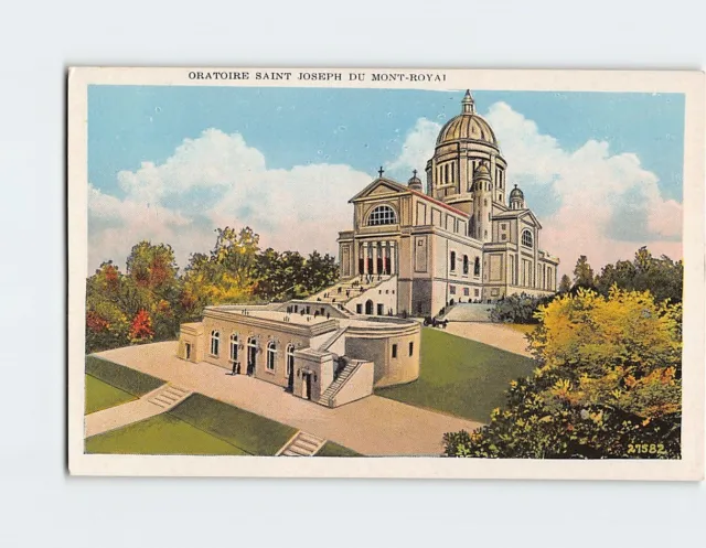 Postcard Saint Joseph Oratory Montreal Quebec Canada