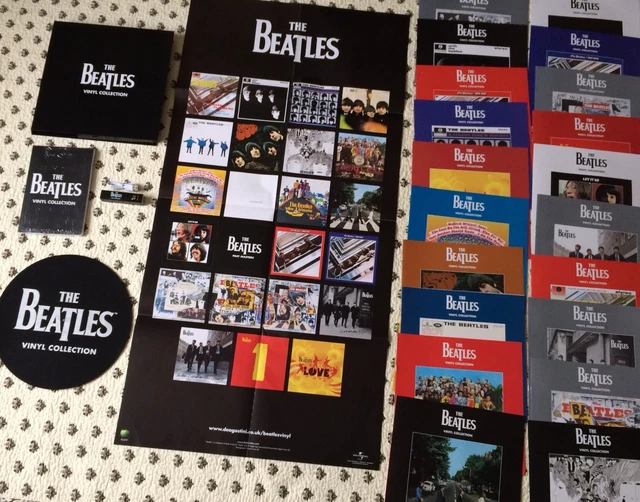 DeAgostini BEATLES VINYL COLLECTION 付属品 THE BEATLES - DEAGOSTINI BOX SETS - COMPLETE LP COLLECTION